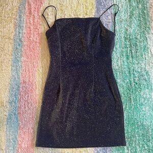 Urban Outfitters Sparkly Purple Mini Dress